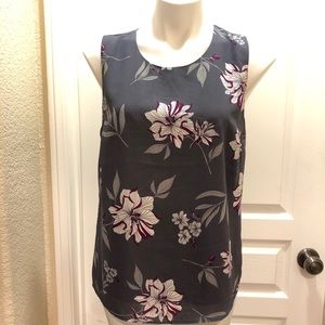 Gray Banana republic Medium Button Up Blouse Top